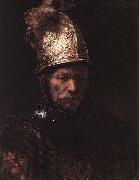 REMBRANDT Harmenszoon van Rijn Man in a Golden Helmet France oil painting artist